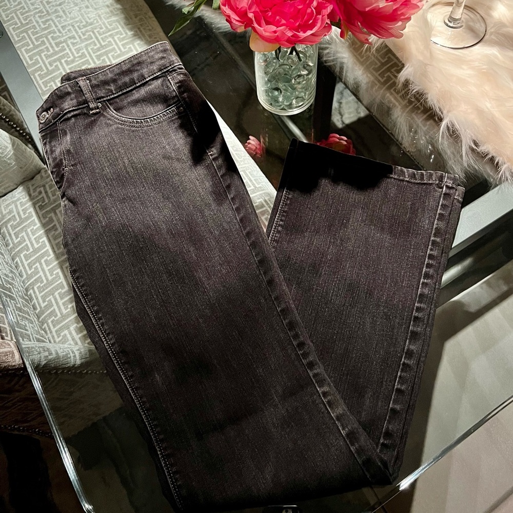 White House Black Market Black Boot Cut Jeans 👢